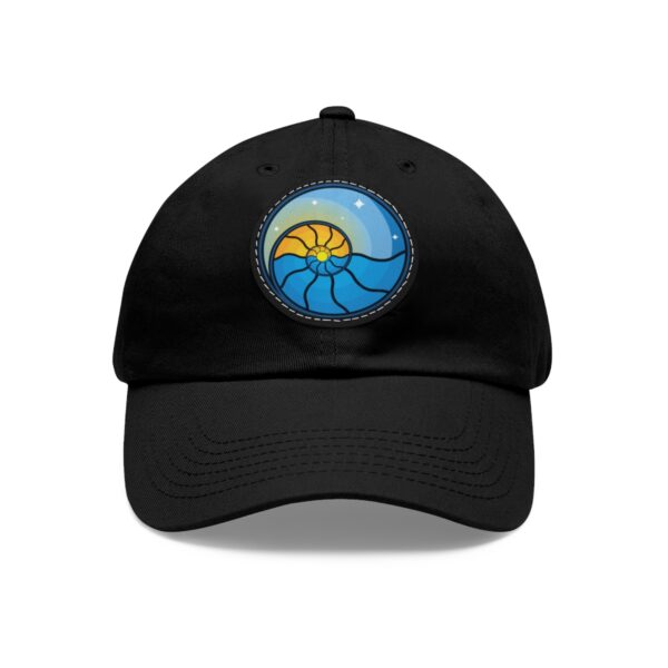Dad Hat with Leather Patch (Round) - Image 15