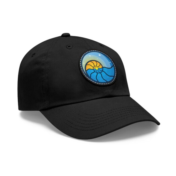 Dad Hat with Leather Patch (Round) - Image 16